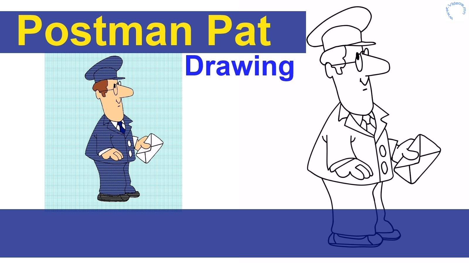 1600x900 Postman Pat Drawing