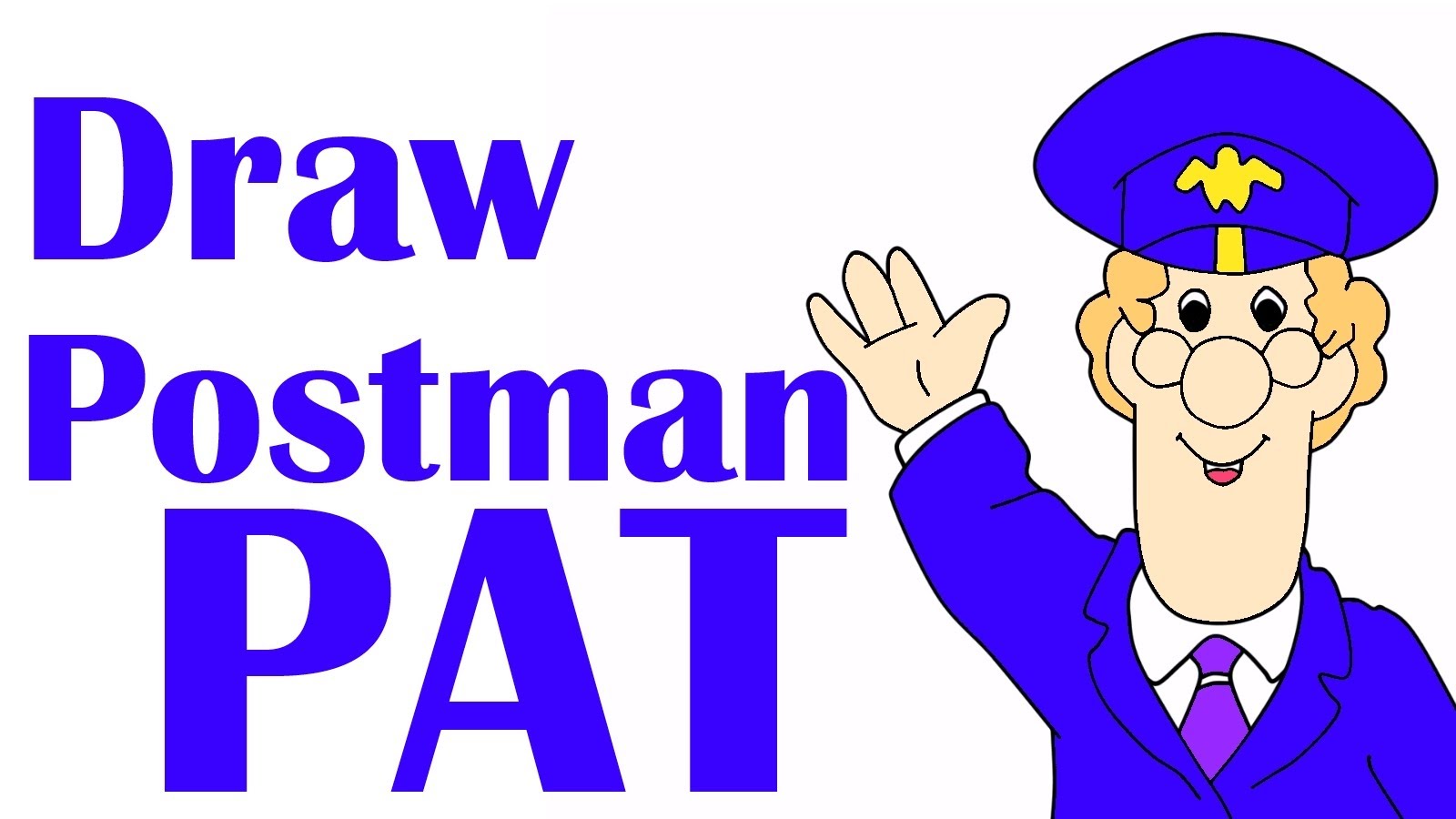 1600x900 Postman Patrick Drawing