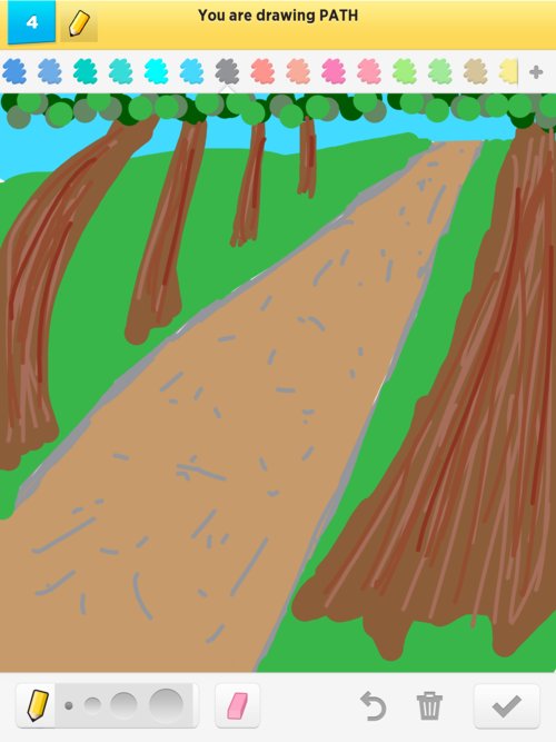 500x667 Path Drawings