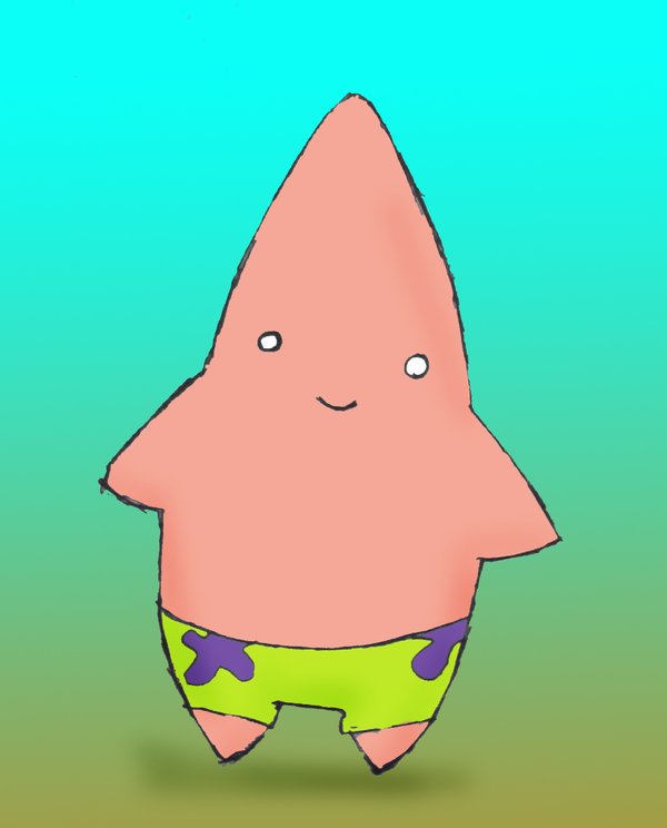 600x744 Patrick Star By Coffeetounge