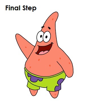 300x388 To Draw Patrick Star