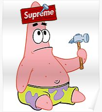 210x230 Patrick Star Drawing Posters Redbubble