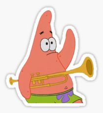 210x230 Patrick Star Drawing Stickers Redbubble