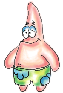 211x311 Step By Step Lesson How To Draw Patrick Star From Spongebob