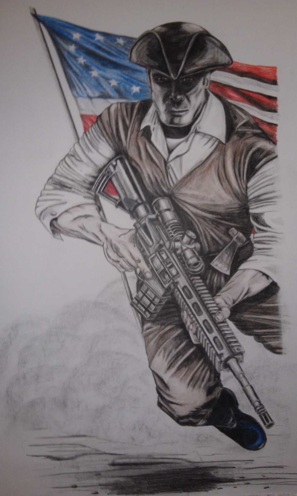 956x1599 Patriot Drawing