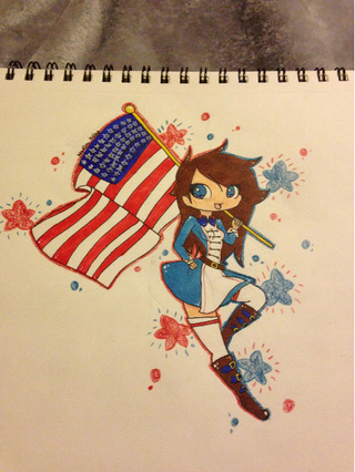 320x426 Patriotic Drawings On Paigeeworld. Pictures Of Patriotic