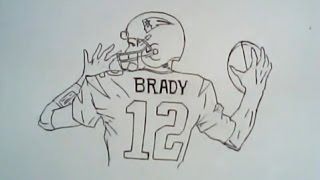 320x180 How To Draw New England Patriots Logo Sign Easy Step By Tutorial