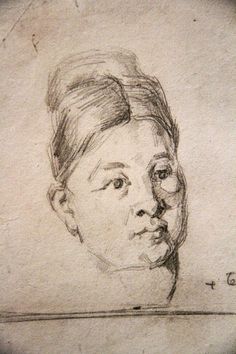 236x354 From A Page Of Studies, Including One Of Madame Paul