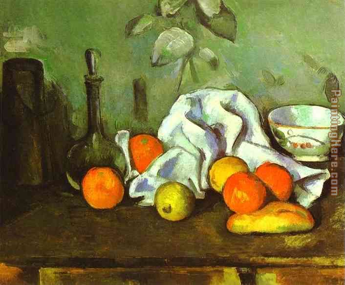706x583 Paul Cezanne Still Life With Fruit Painting Anysize 50% Off