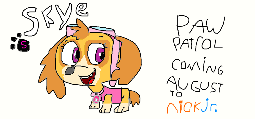 1006x469 Skye From Paw Patrol By Tannerxdelia