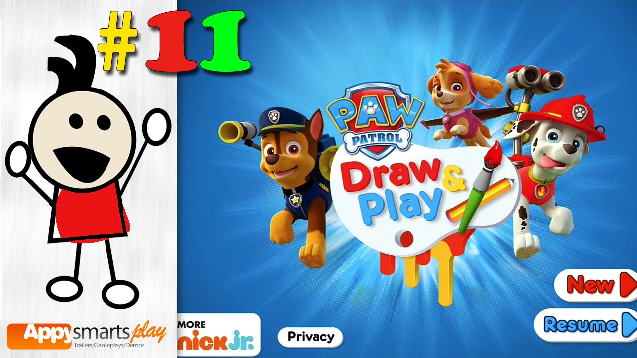 1280x720 Paw Patrol Draw Amp Play By Nickelodeon