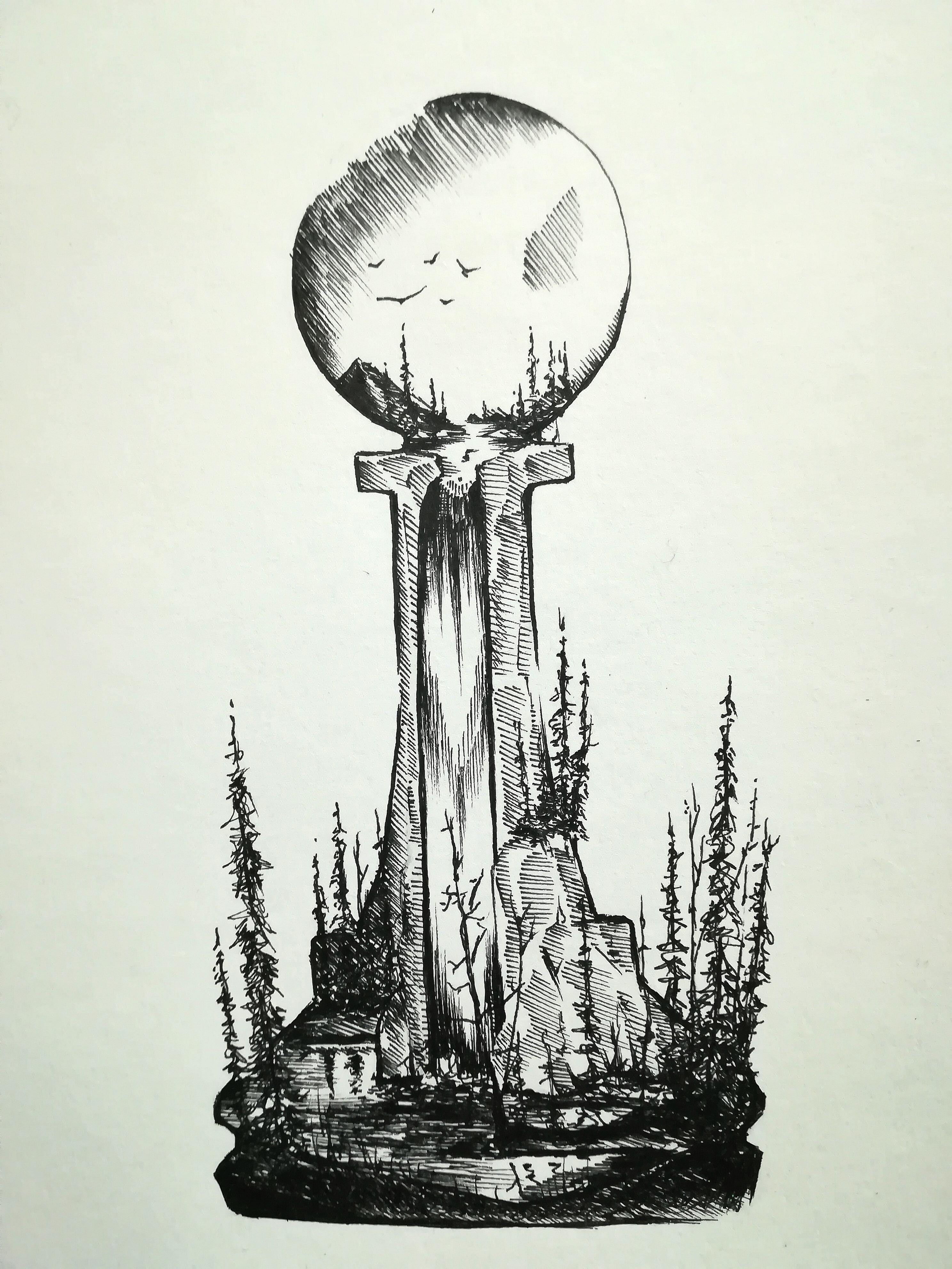 2976x3968 Nature Pawn (Chess). Ink. (I.redd.it) Submitted By Lutinof To R