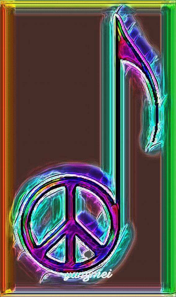 568x960 Peace Sign Art