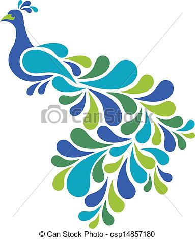 383x470 Peacock Clipart Colour Frame