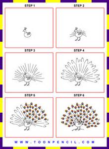220x300 How To Draw A Peacock