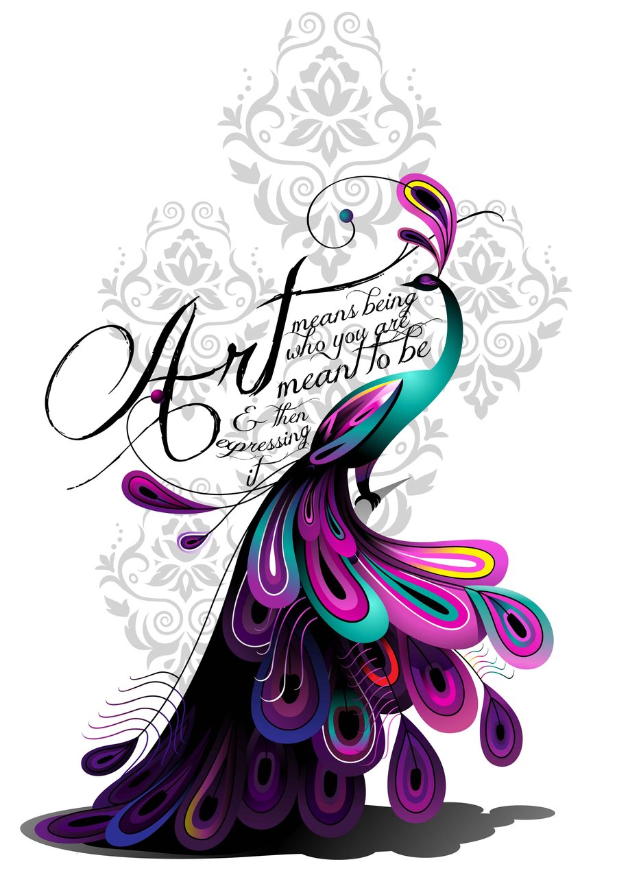 900x1273 Peacock Tattoo By Ivyswoman