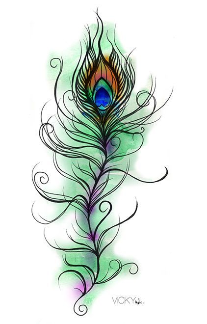422x660 Peacock Drawings Tumblr