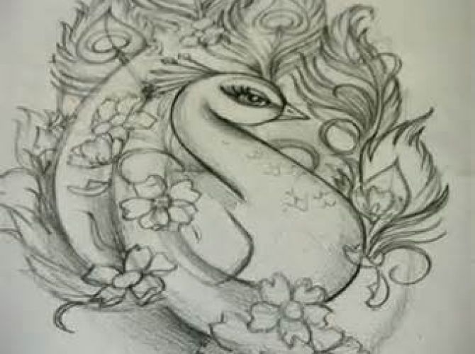 670x500 Peacock Tattoo