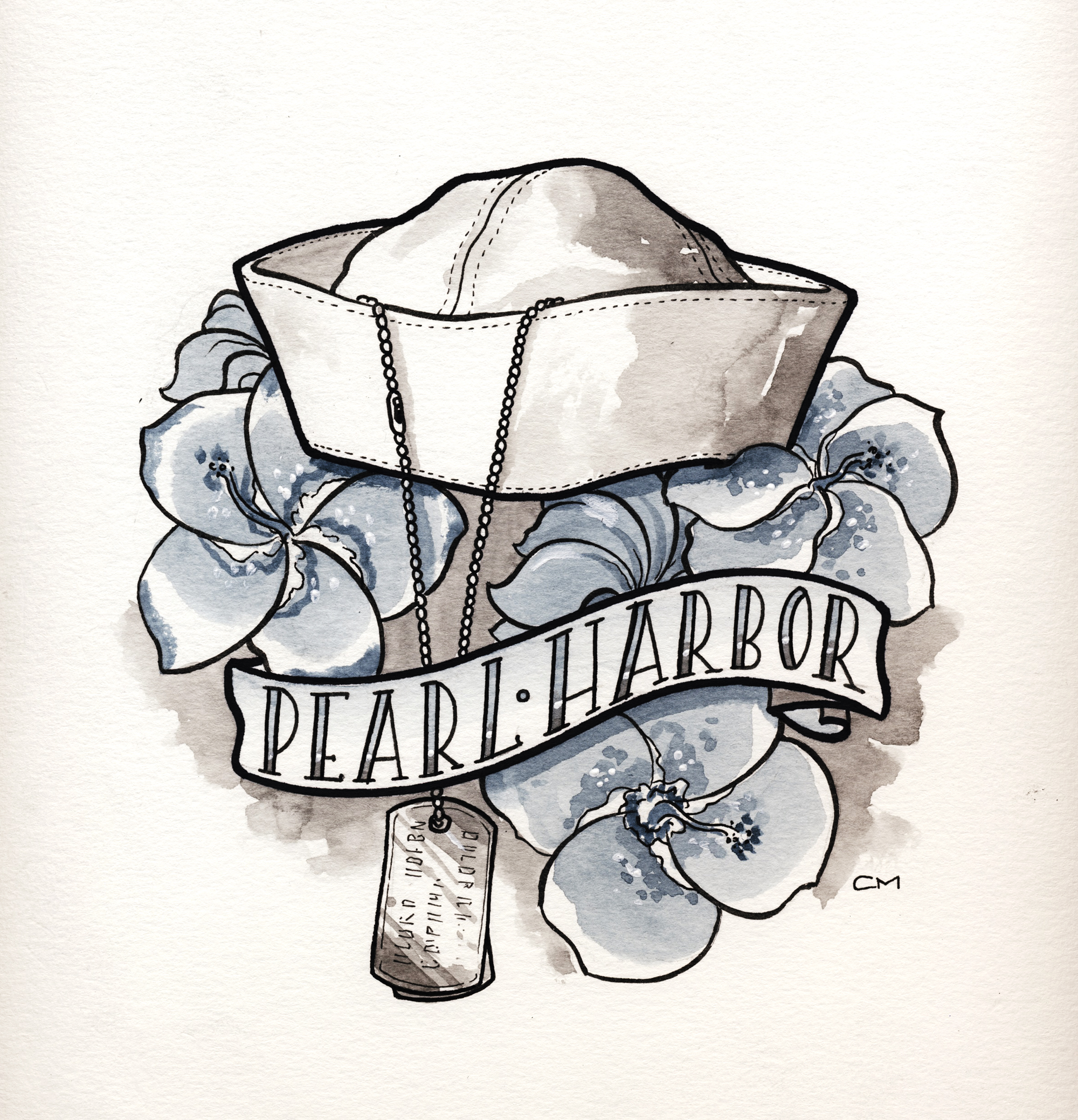 2000x2078 The Drawing Board Remembering Pearl Harbor Coast Guard All Hands