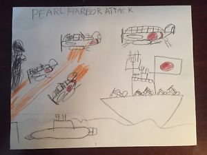 300x225 Drawing Pearl Harbor Attack Ebay