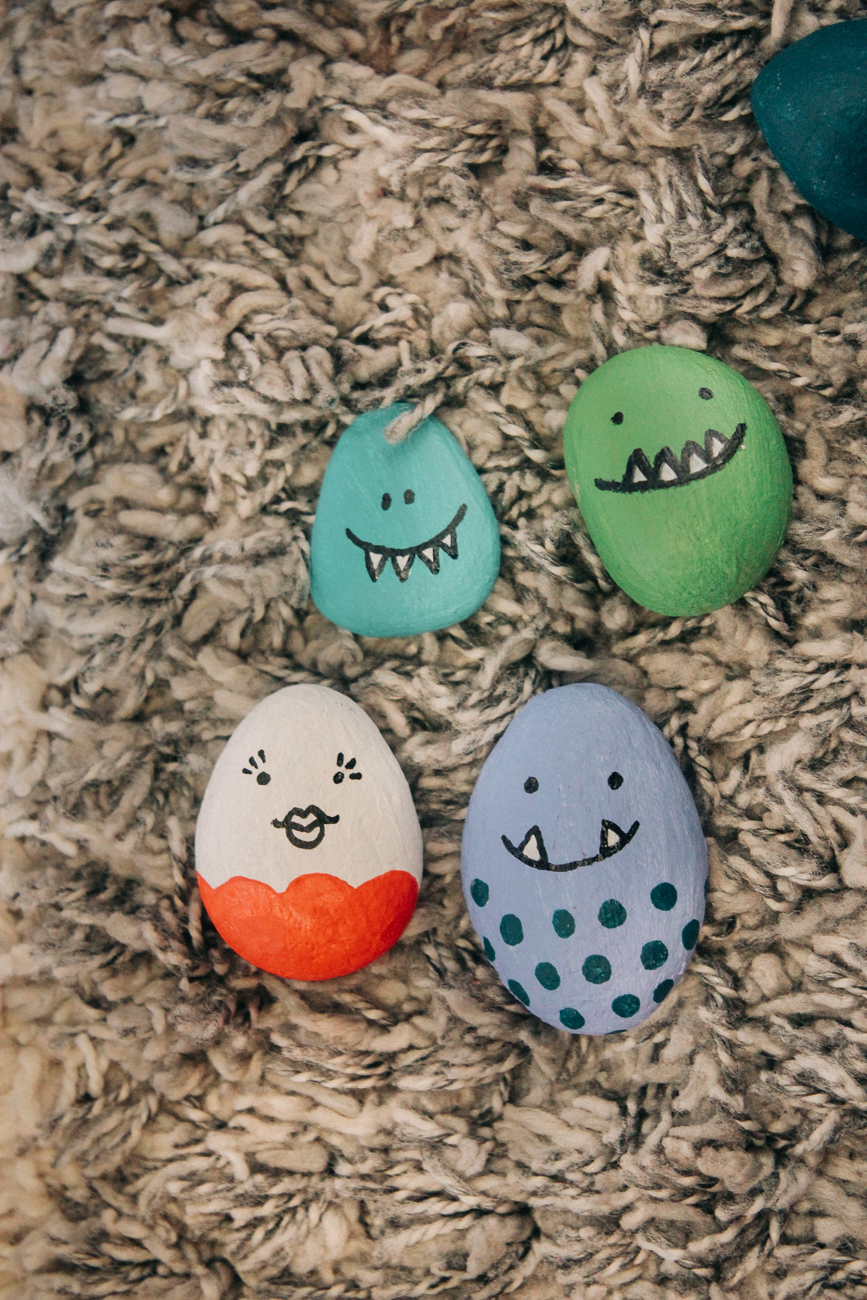 867x1300 Crafting Amp Repurposing Diy Pebble Monsters