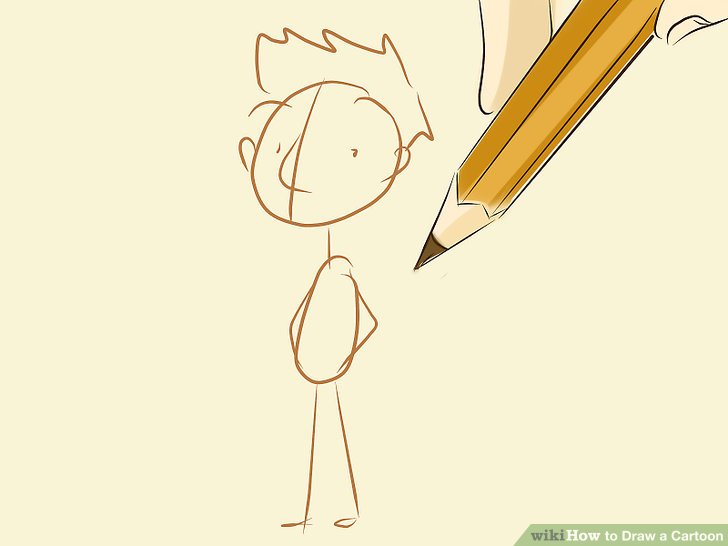 728x546 3 Ways To Draw A Cartoon