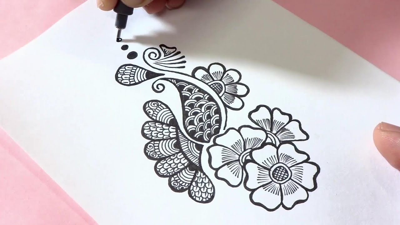 1280x720 Easy Henna Mehndi Designdoodle
