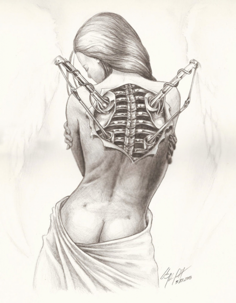 797x1024 Angel Pencil Drawings Mechanical Angel