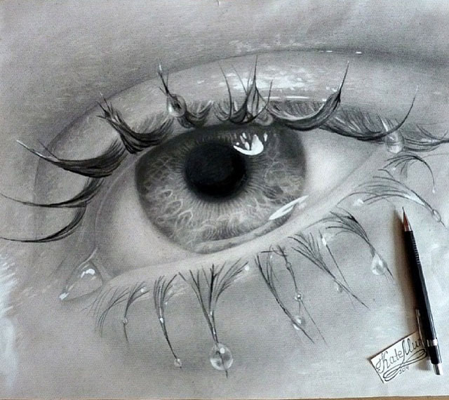640x570 Eye Pencil Drawing By Murka Image Preview Image