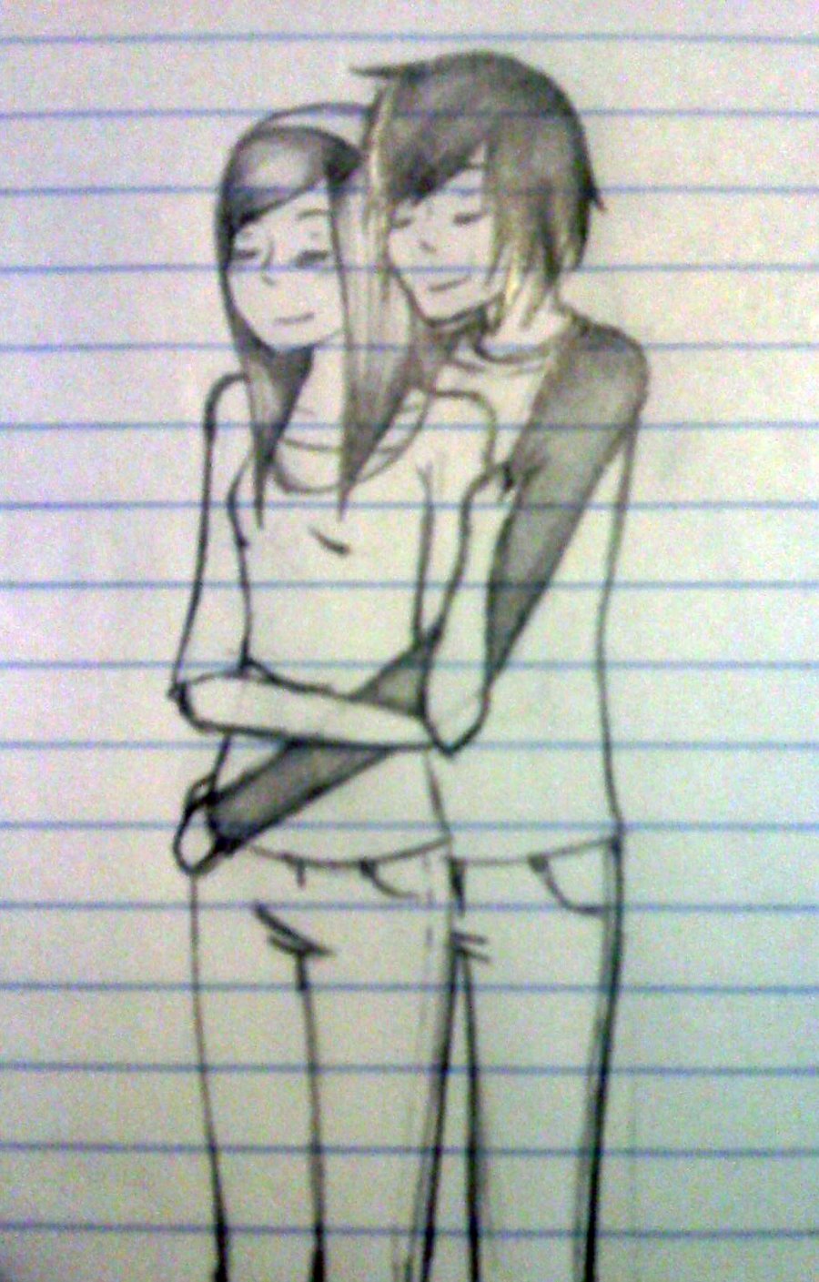 900x1409 Pictures Pencil Art Cute Couple,