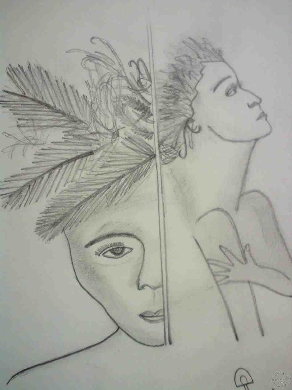 948x1264 The Images Collection Of Rose A Of Flower Modern Art Pencil