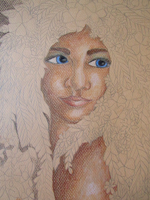 518x690 How To Color In A Face