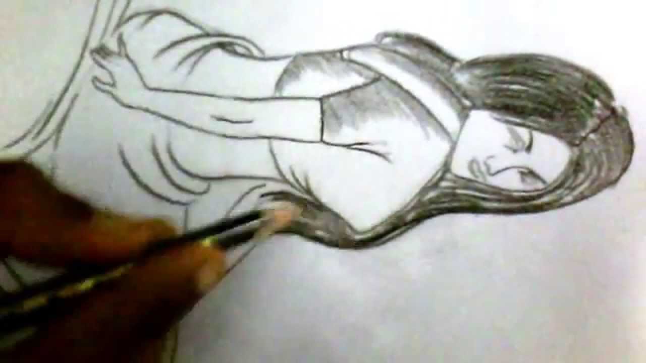 1280x720 Tutorial How To Draw Pencil Sketch With Shadow