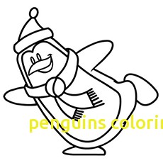 230x230 Penguins Coloring Pages With Penguin Coloring Pages Free Printable