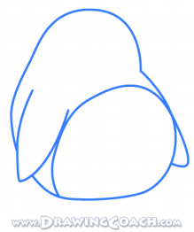 219x262 How To Draw A Cartoon Penguin Drawing Lesson