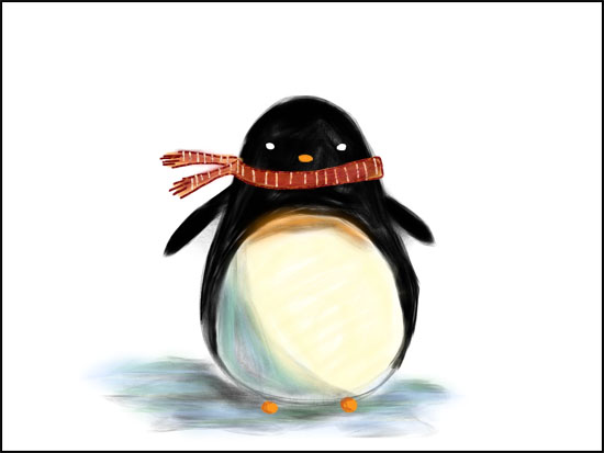 550x413 Draw Penguins In The Ipad With Harmonious And Sketchbook Pro