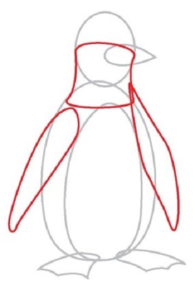 285x421 How To Draw A Penguin Howstuffworks