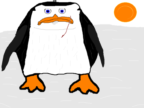 500x375 Penguins Of Madagascar Images Baby Rico Drawing Wallpaper