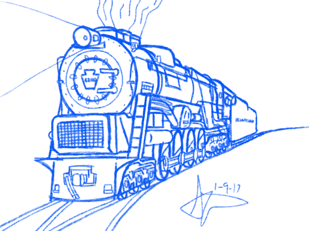 1024x768 Pennsylvania Railroad S2 Turbine By Omega Steam