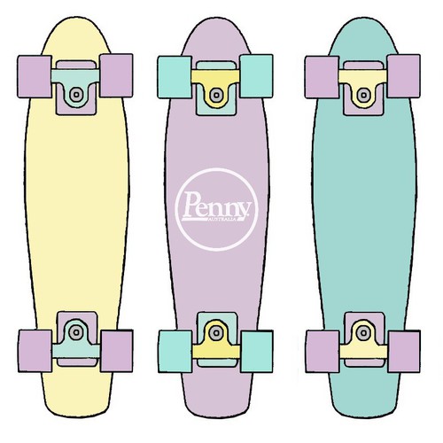 500x500 Pennyboard Pastel Shared By Mahop' On We Heart It