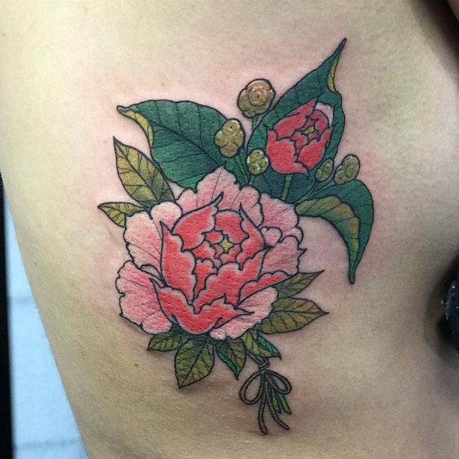 650x650 Best Peony Tattoo Designs Amp Meanings
