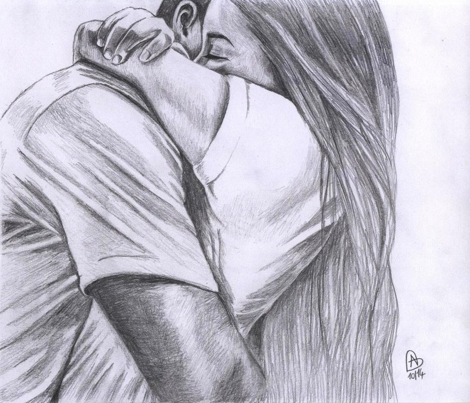965x827 Pictures Of People Drawing Drawings Of People In Love