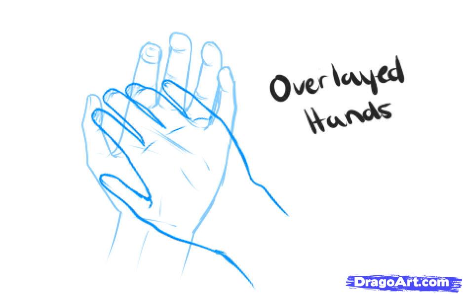 938x596 How To Draw Holding Hands, Step By Step, Hands, People, Free