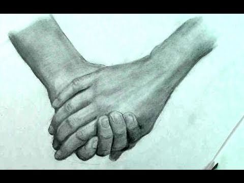 480x360 How To Draw The Hand A Couple Holding Hands