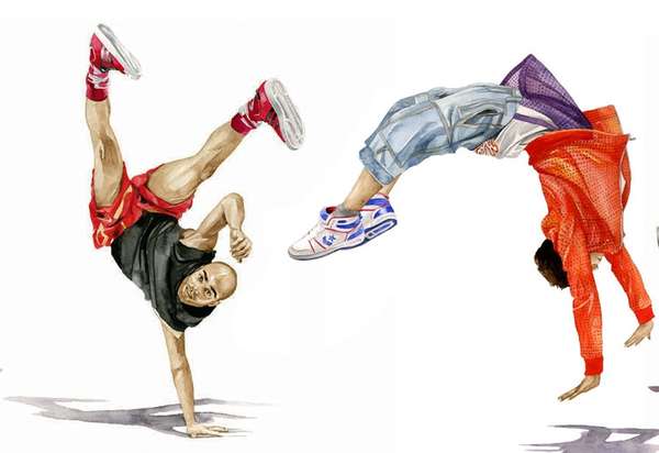 600x412 Back Flip Fashion Alexandra Compain Tissier Illustrates People