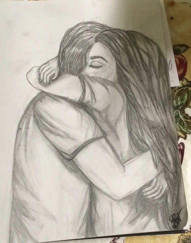 640x814 I Drew This Because I Love Drawing People And Moments Like These
