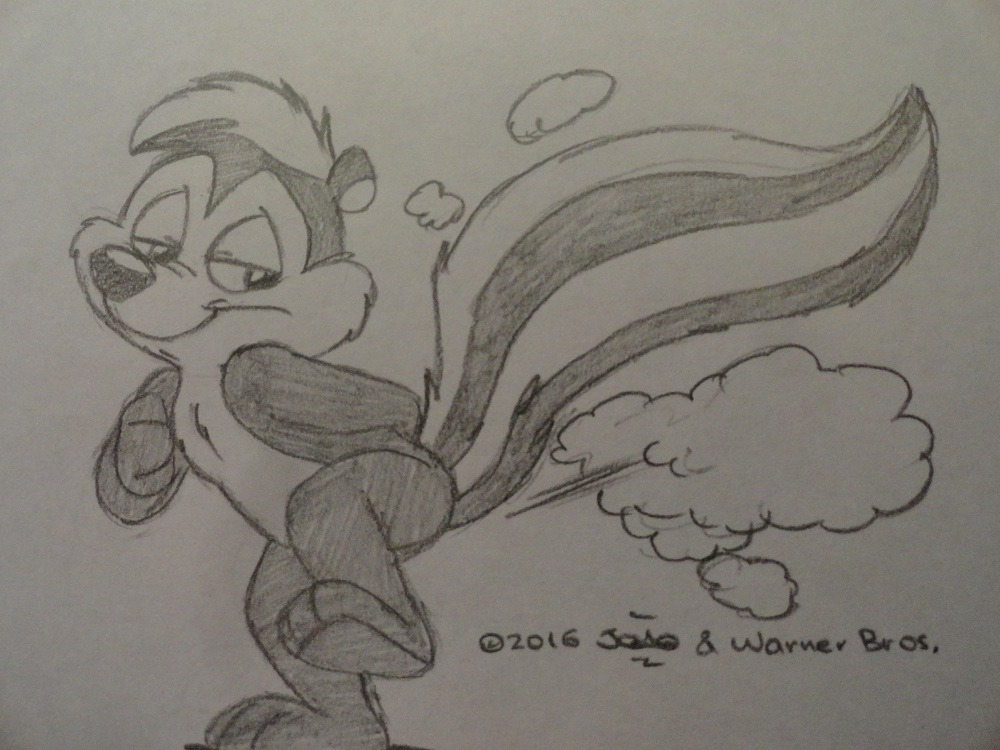1000x750 Pepe Le Pew Farting By Joaoppereiraus