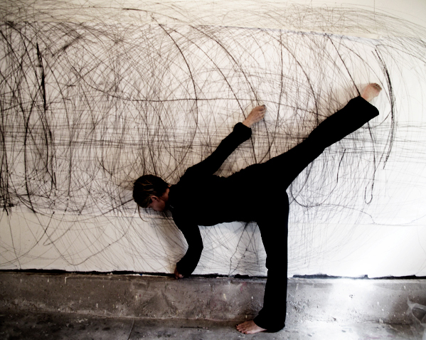599x478 Mark Making Performance By Anastasia Faiella The Dance