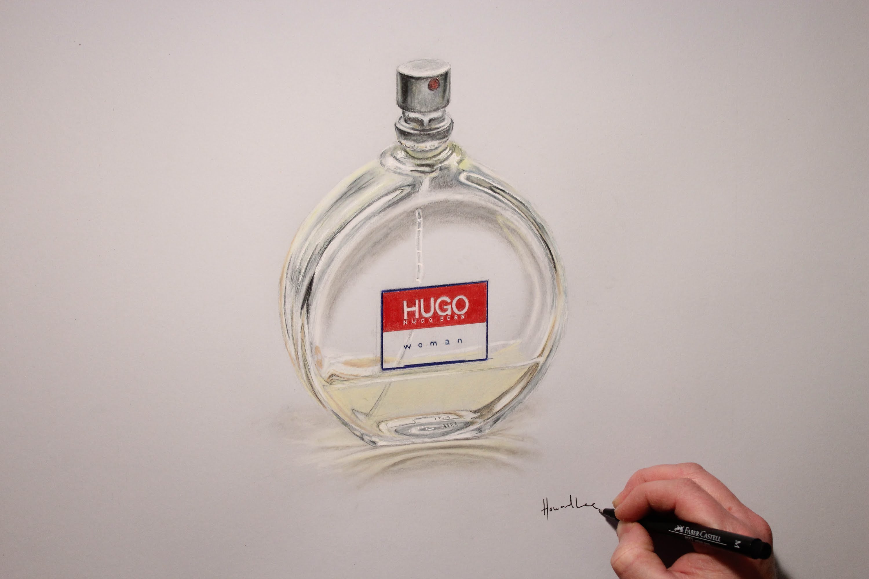 3000x2000 How To Draw A Perfume Bottle
