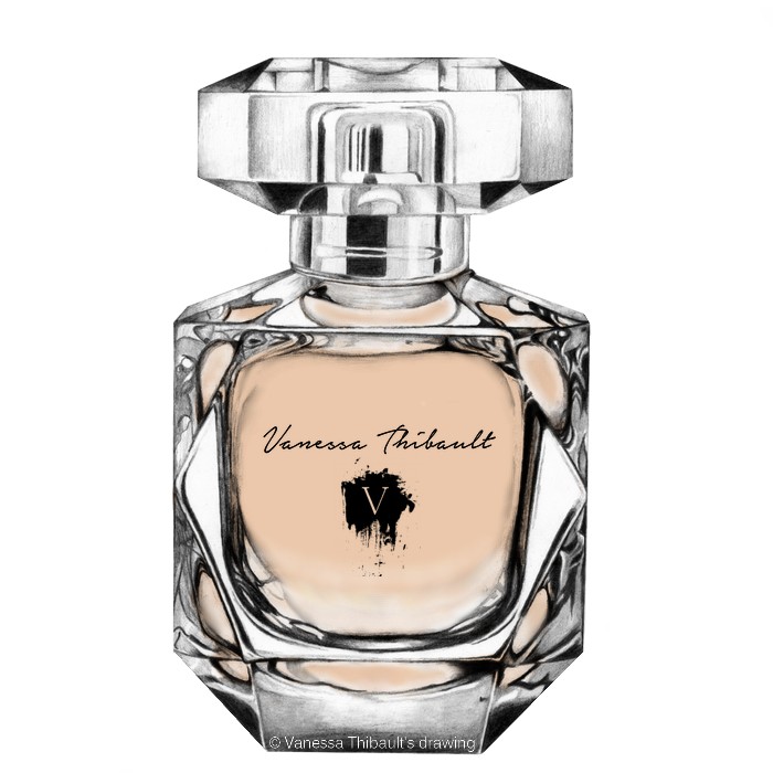 700x700 Perfume Bottle Drawing By Vanessa Thibault By Vanessathibault